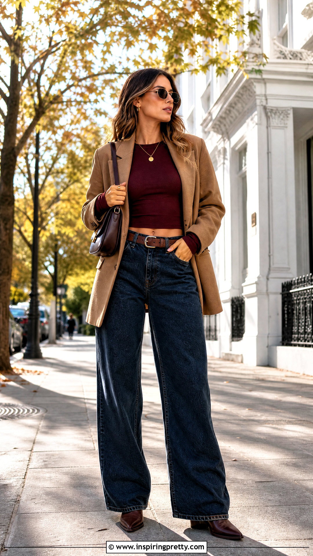 Fall Baggy Jeans And Crop Top Outfit - 50 baggy jeans and crop top outfit ideas