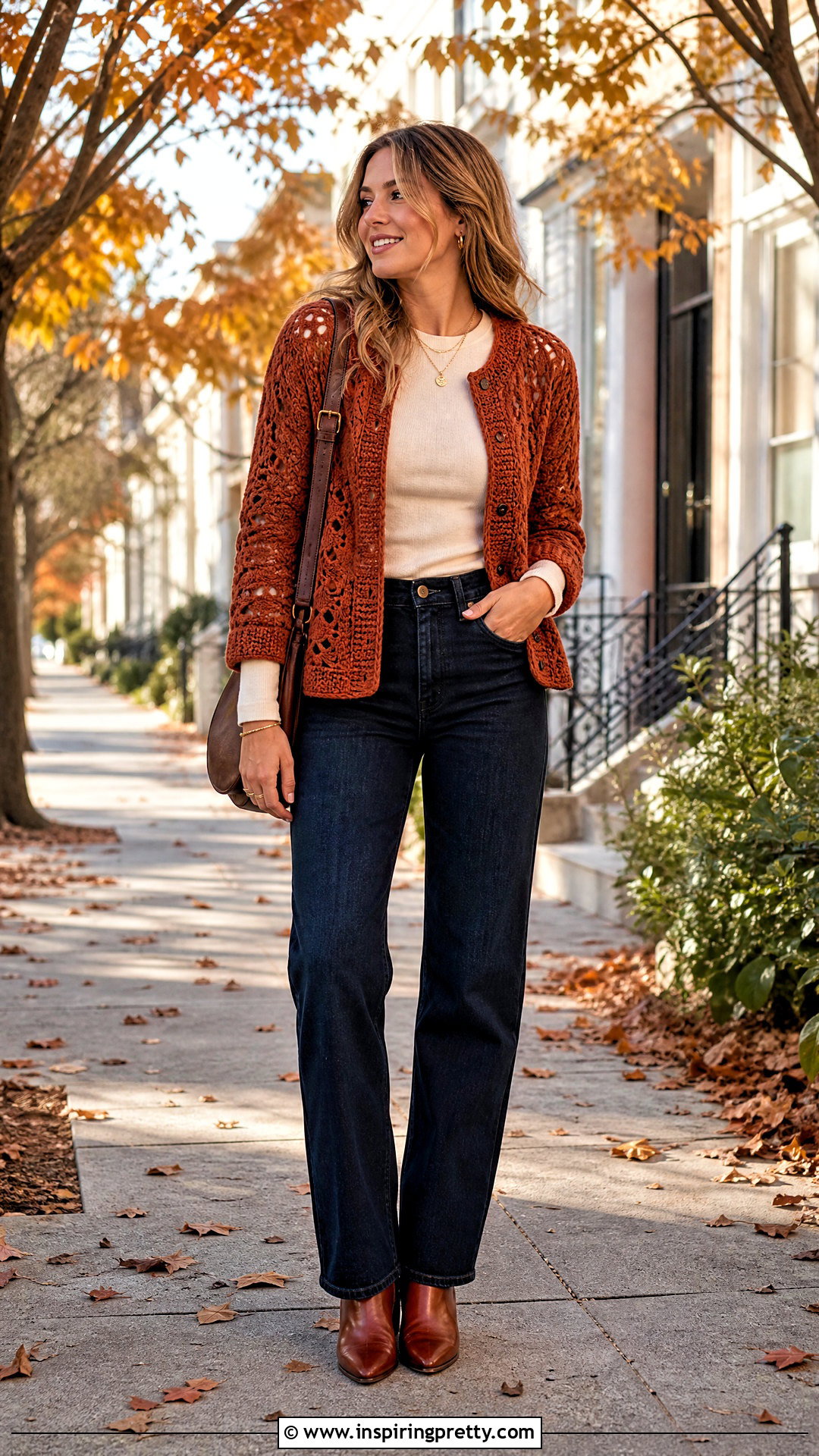 Fall Crochet Cardigan Outfit - 50 top uncinetto outfit ideas