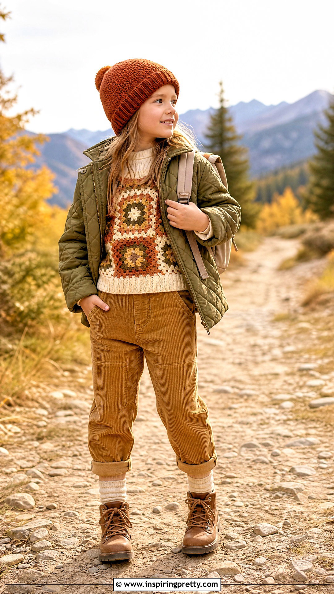 Fall Crochet Top With Corduroy Pants - 50 top de croche infantil ideas