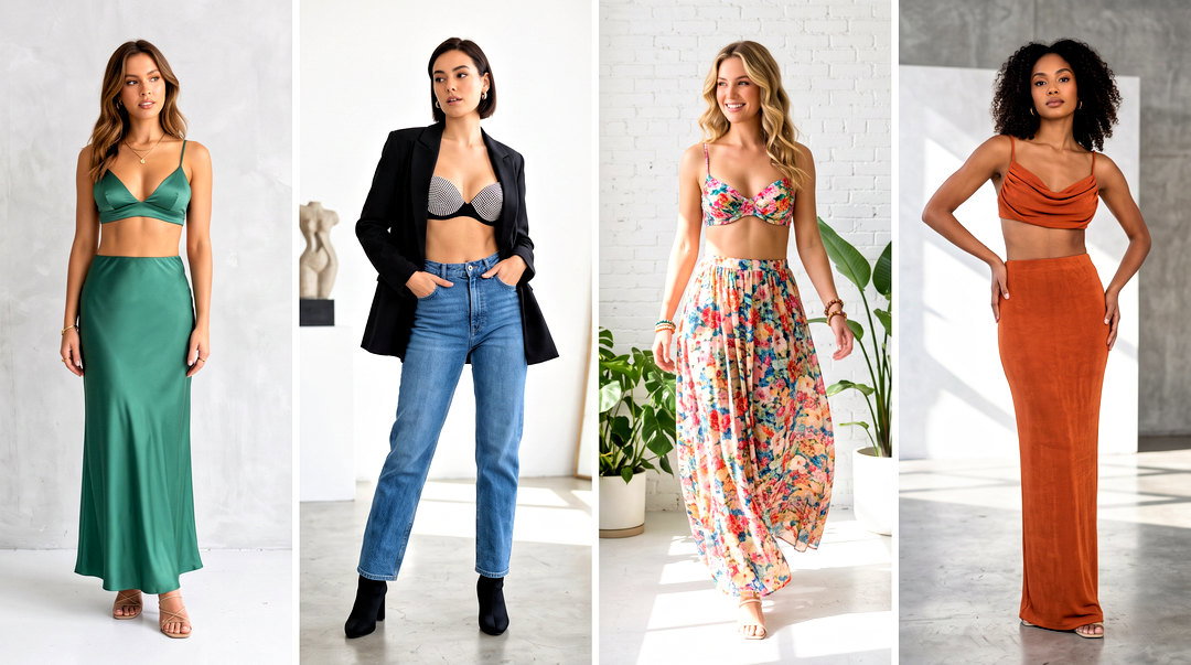 20 Fancy Bra Tops Outfit Ideas for Glamorous Nights Out