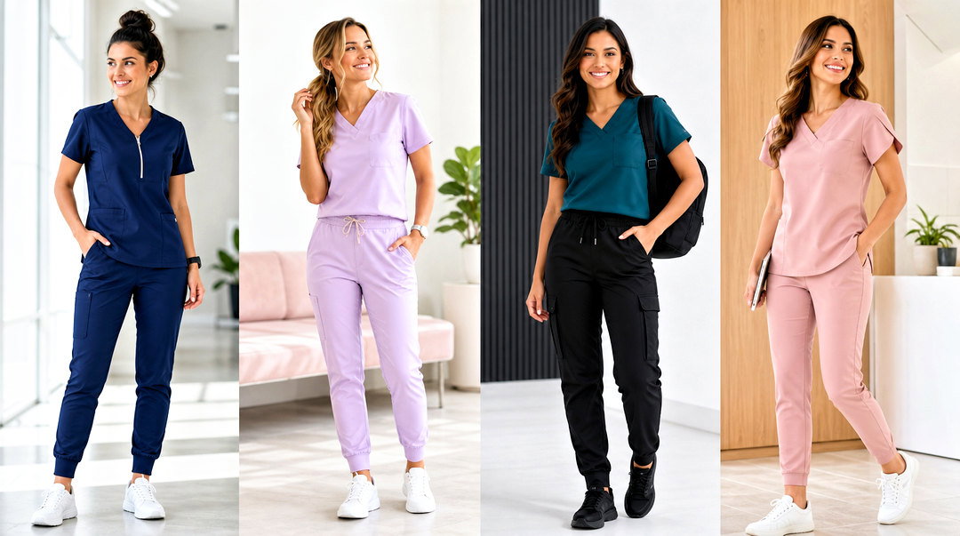 20 Fancy Scrub Tops Outfit Ideas for Stylish Work Shifts