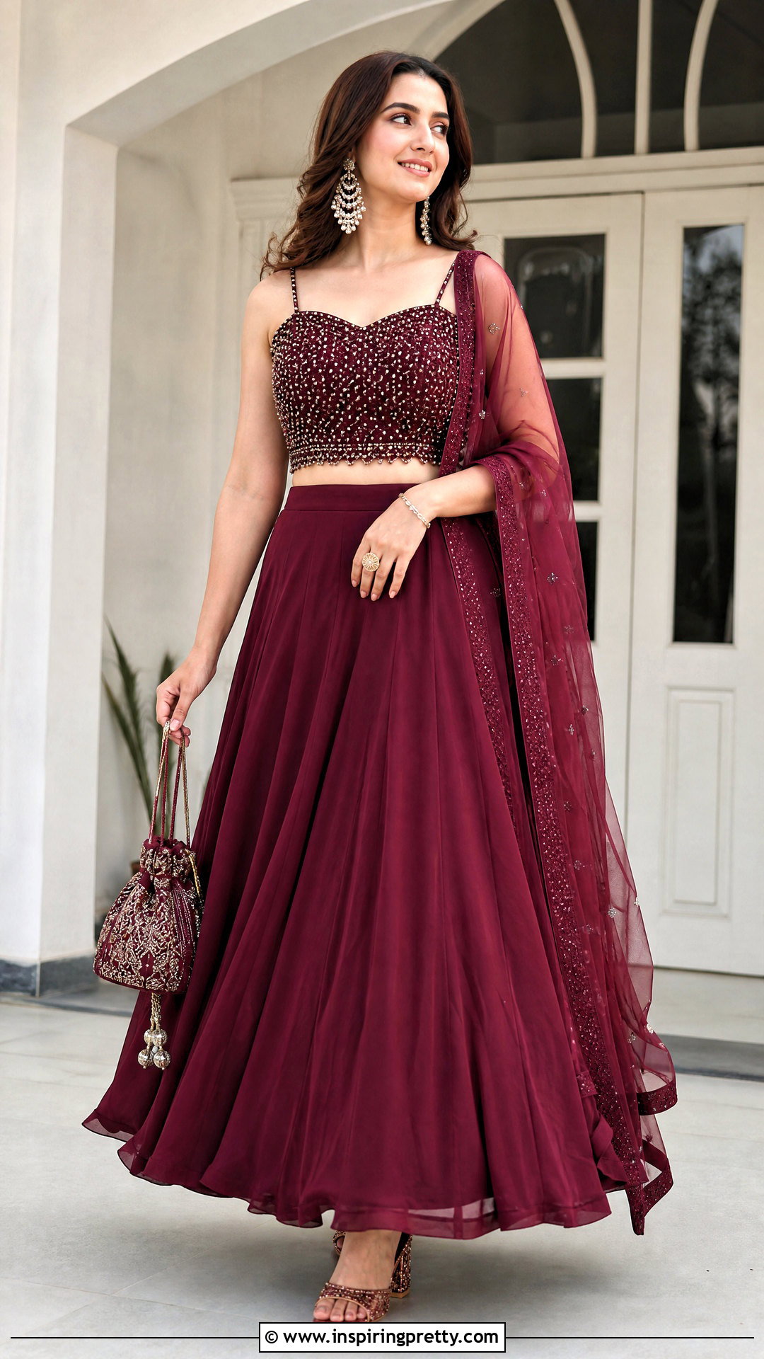 Fancy Top With Lehenga - 50 Fancy Top Designs