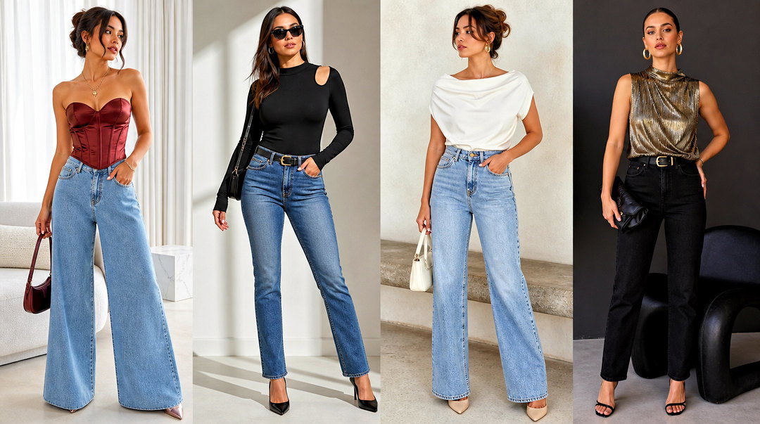 50 Fancy Tops Designs for Jeans to Elevate Casual Style