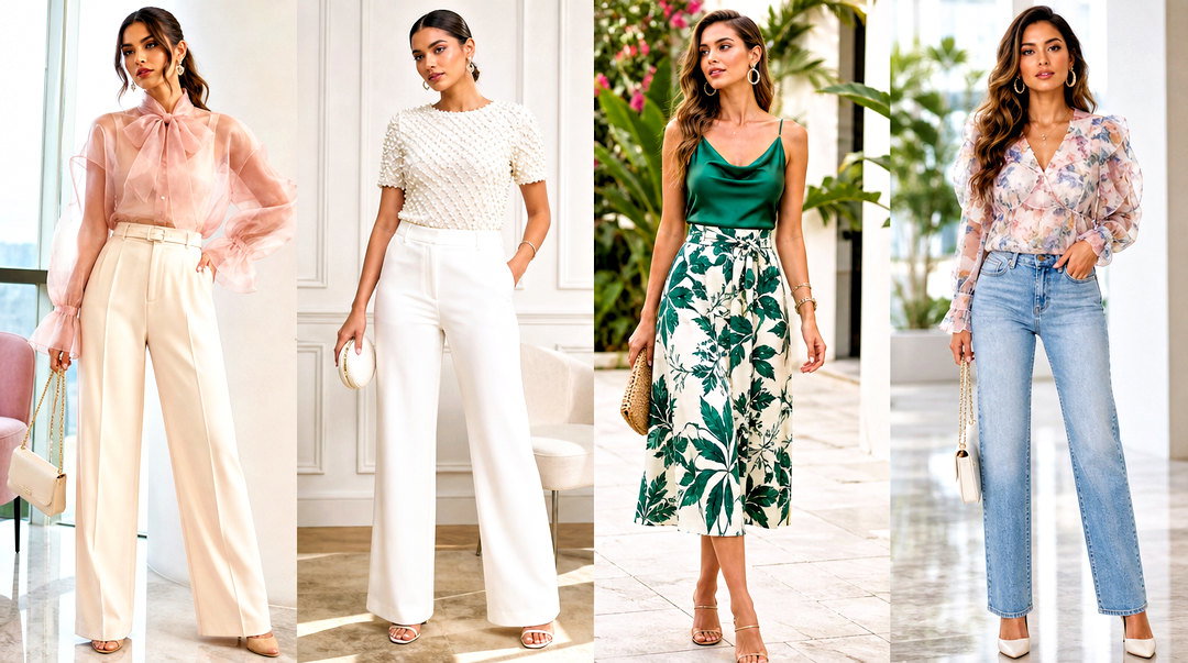 50 Fancy Tops Outfit Ideas for Effortless Party Glamour