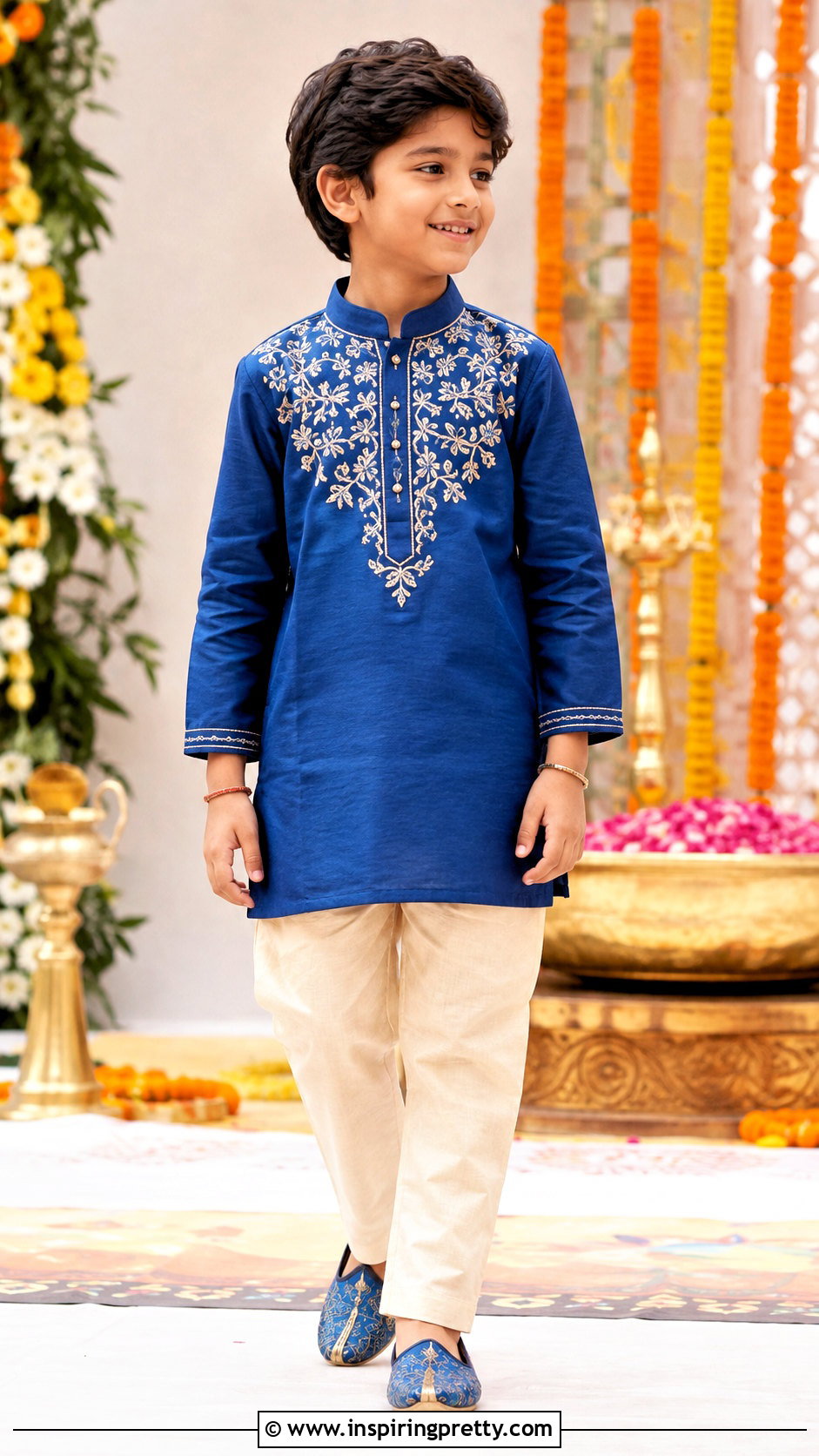 Festival Trousers And Embroidered Top Outfit - 50 trouser and top for kids