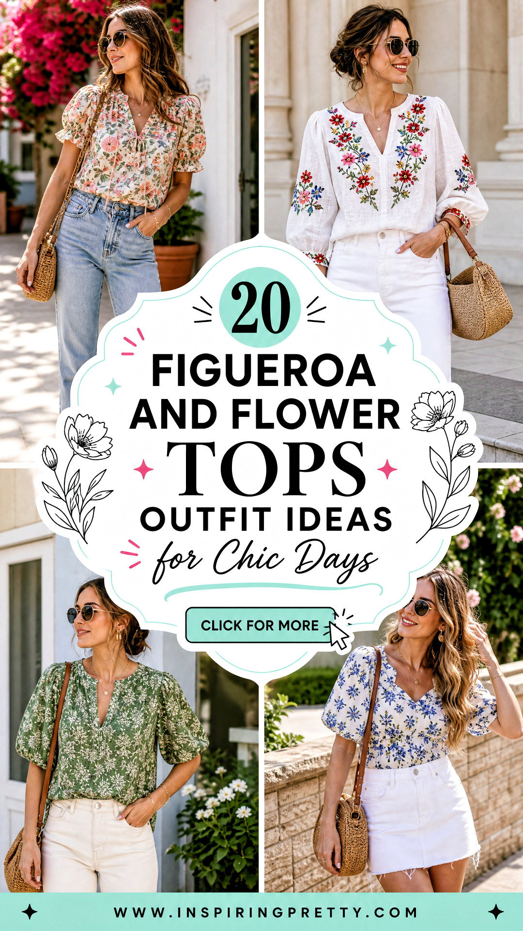 20 Figueroa And Flower Tops Outfit Ideas for Chic Days - 20 Figueroa And Flower Tops Outfit Ideas for Chic Days