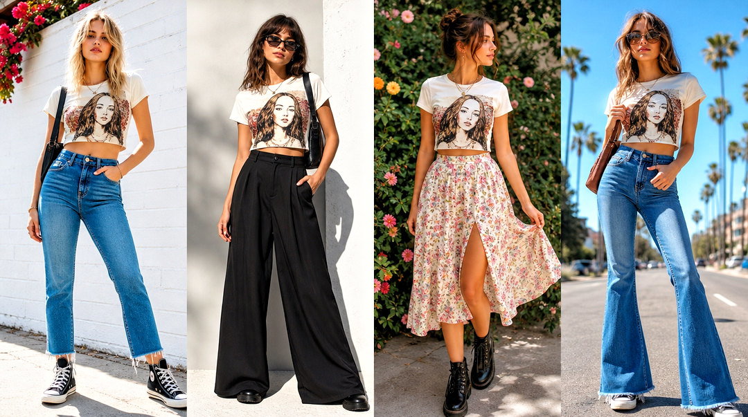 20 Fiona Apple Crop Top Outfit Ideas for Retro Music Fans