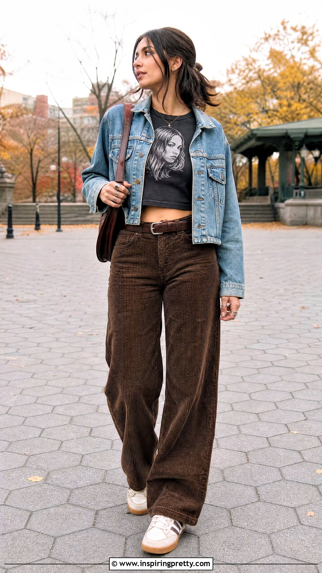 Fiona Apple Crop Top With Corduroy Pants - 20 Fiona Apple Crop Top outfit ideas