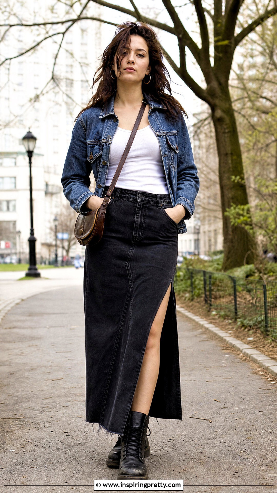 Fiona Gallagher White Tank Top And Maxi Skirt - 25 Fiona Gallagher Tank Top outfit ideas