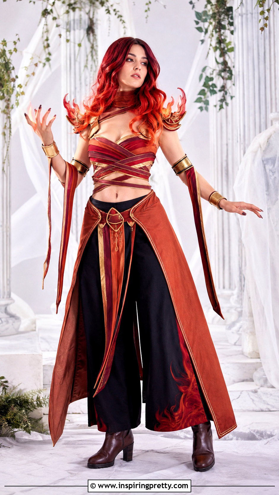 Fire Mage Bandage Top Cosplay - 25 Bandage Top Cosplay ideas