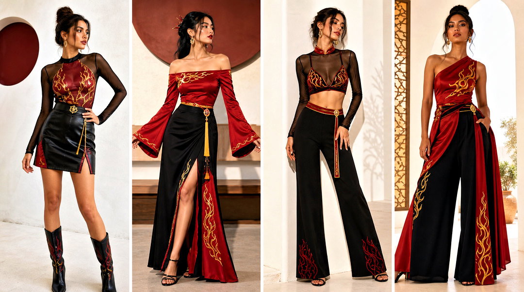 20 Fire Nation Tops Outfit Ideas for Stylish Avatar Fans