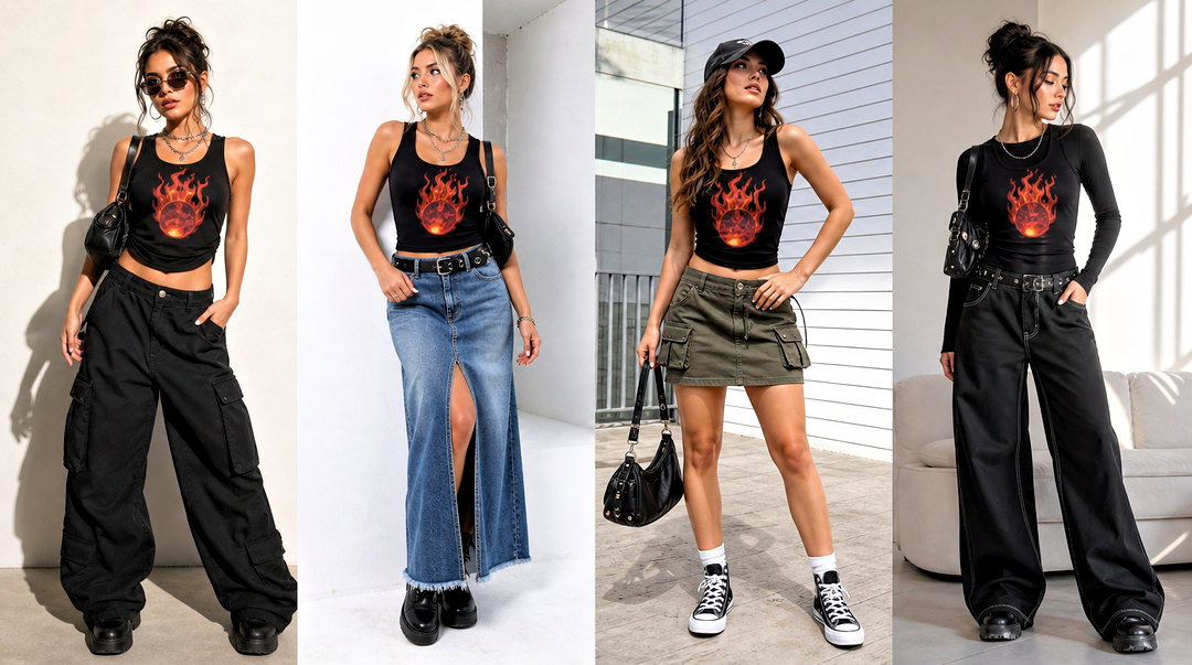 20 Fireball Tank Top Outfit Ideas for Bold Party Nights