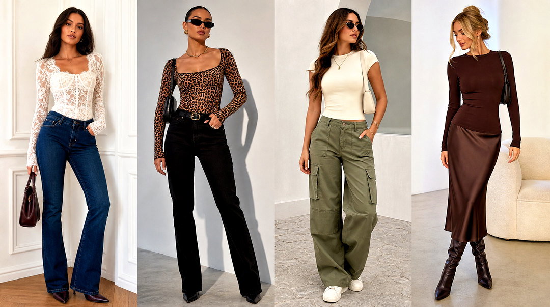 50 Fitted Tops Outfit Ideas for Sleek Day-to-Night Style