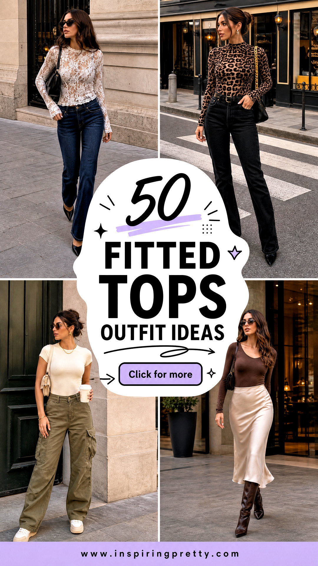 50 Fitted Tops Outfit Ideas for Sleek Day-to-Night Style - 50 Fitted Tops Outfit Ideas for Sleek Day-to-Night Style