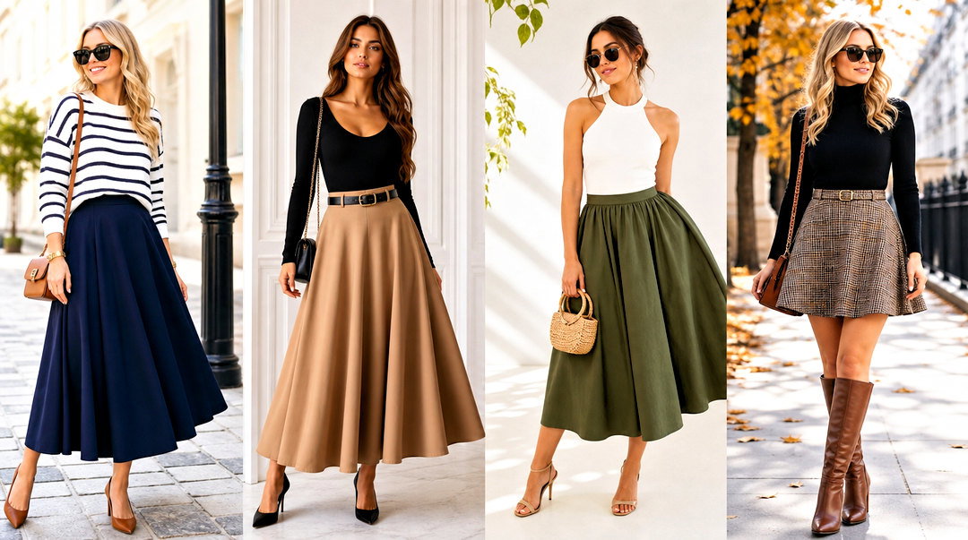 50 Flay Skirt and Top Outfit Ideas for Chic Everyday Looks