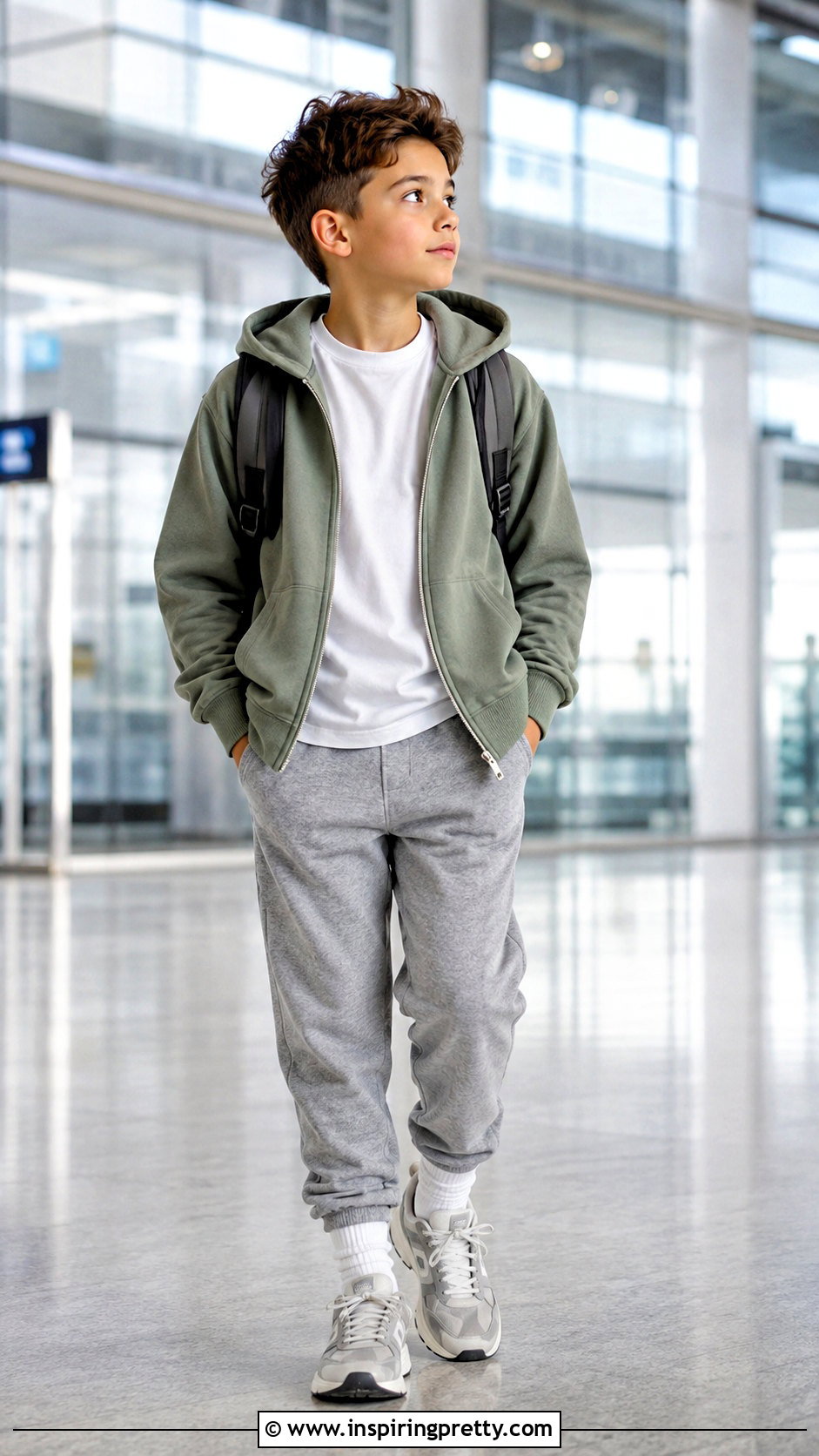 Fleece Trousers And Zip Up Hoodie Outfit - 50 trouser and top for kids