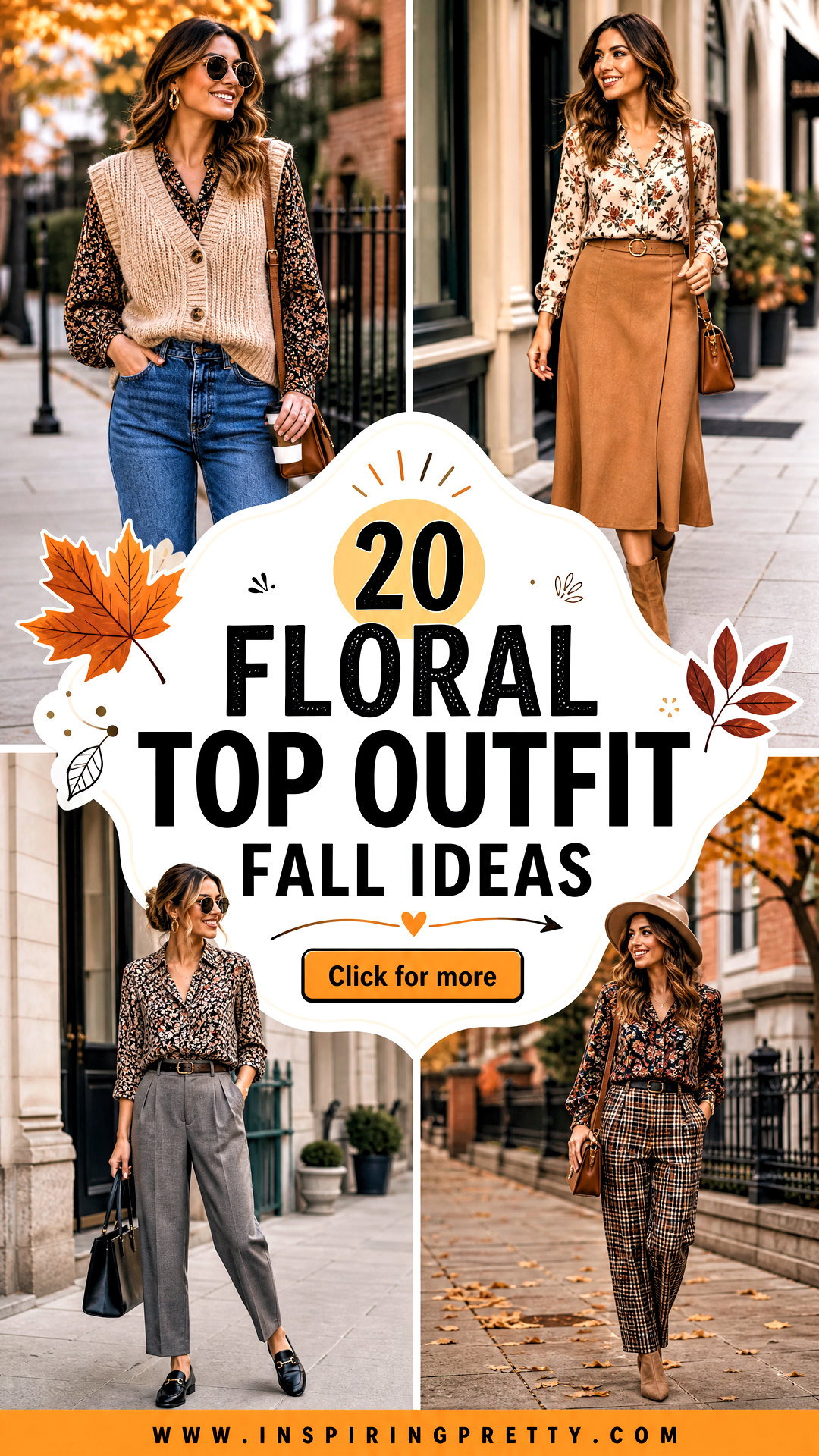 20 Floral Top Outfit Fall Ideas for Chic Seasonal Looks - 20 Floral Top Outfit Fall Ideas for Chic Seasonal Looks