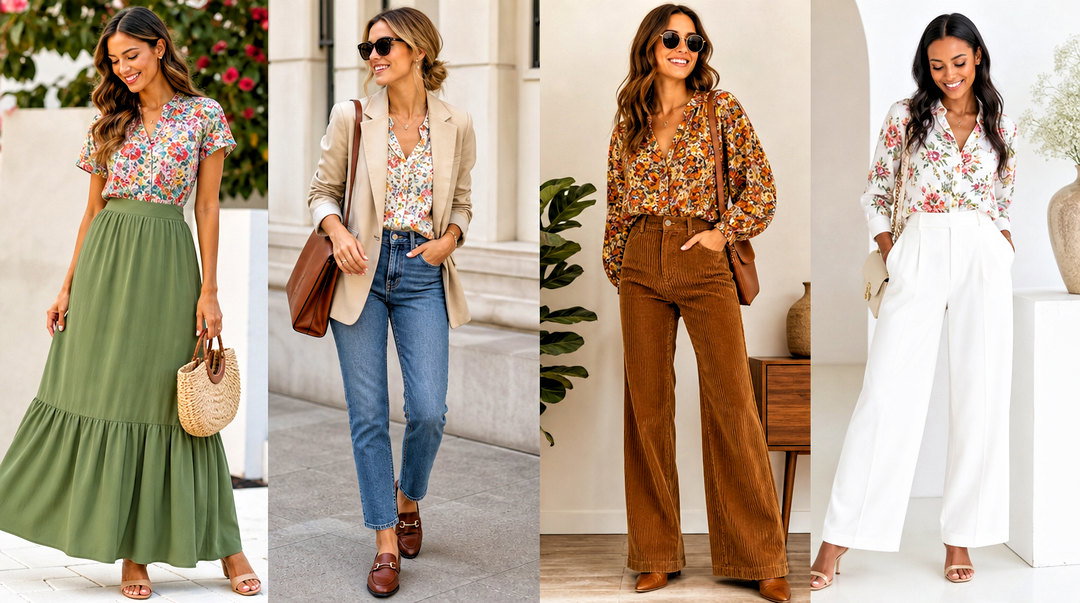 50 Flower Top Outfit Ideas for Fresh Feminine Style to Try
