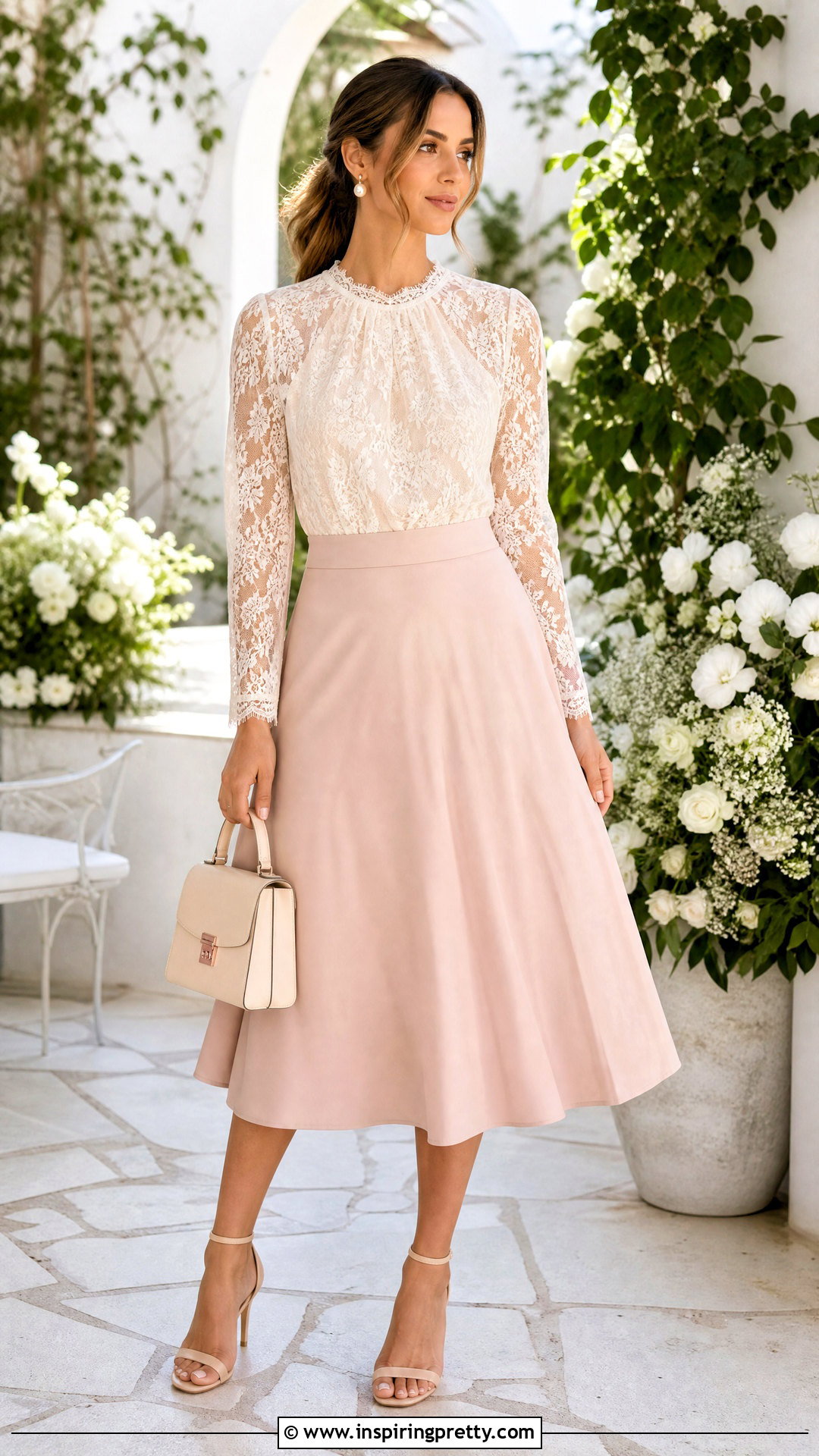 Forever New Lace Top With Midi Skirt - 20 Forever New Tops Women's