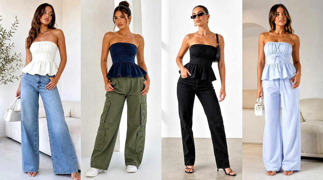 20 Forever 21 Peplum Top Outfit Ideas Chic Date-Night Looks