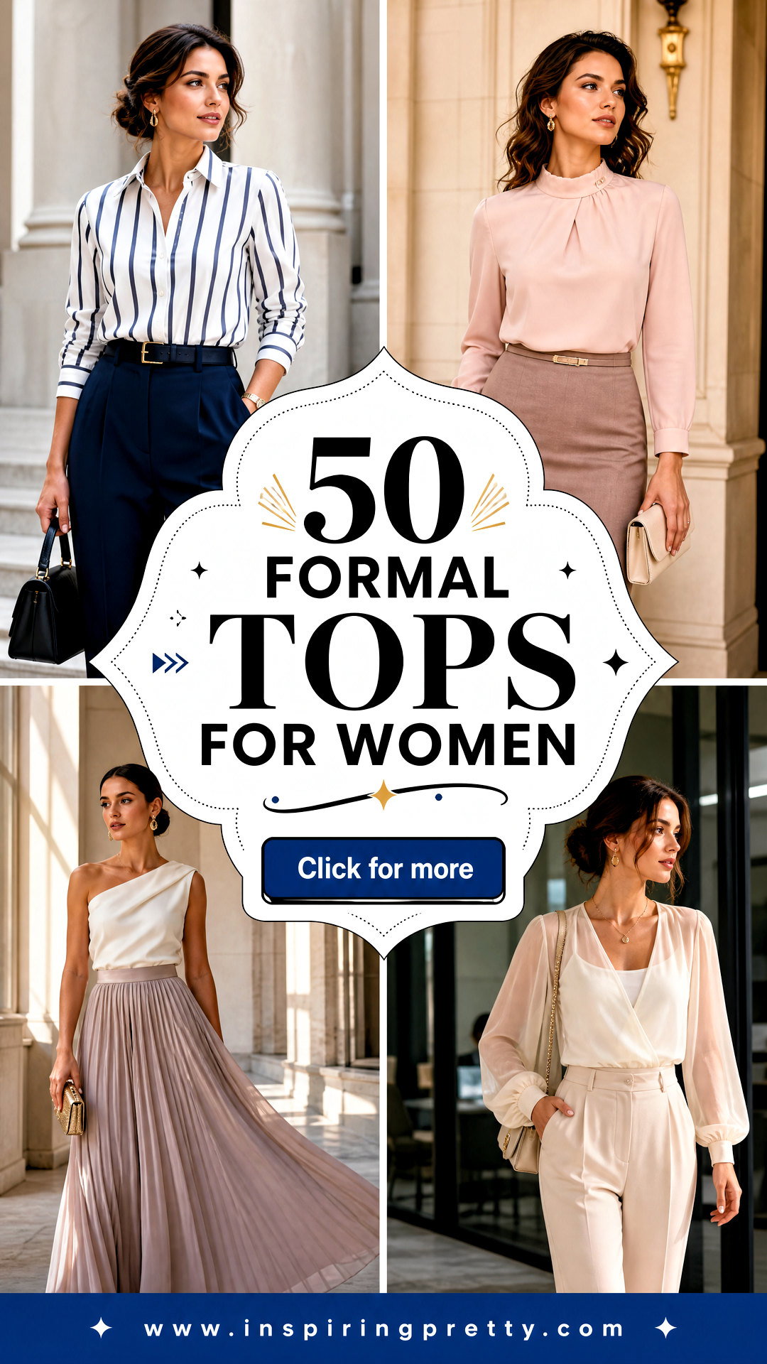 50 Formal Tops for Women Elegant Picks for Work and Events - 50 Formal Tops for Women: Elegant Picks for Work and Events