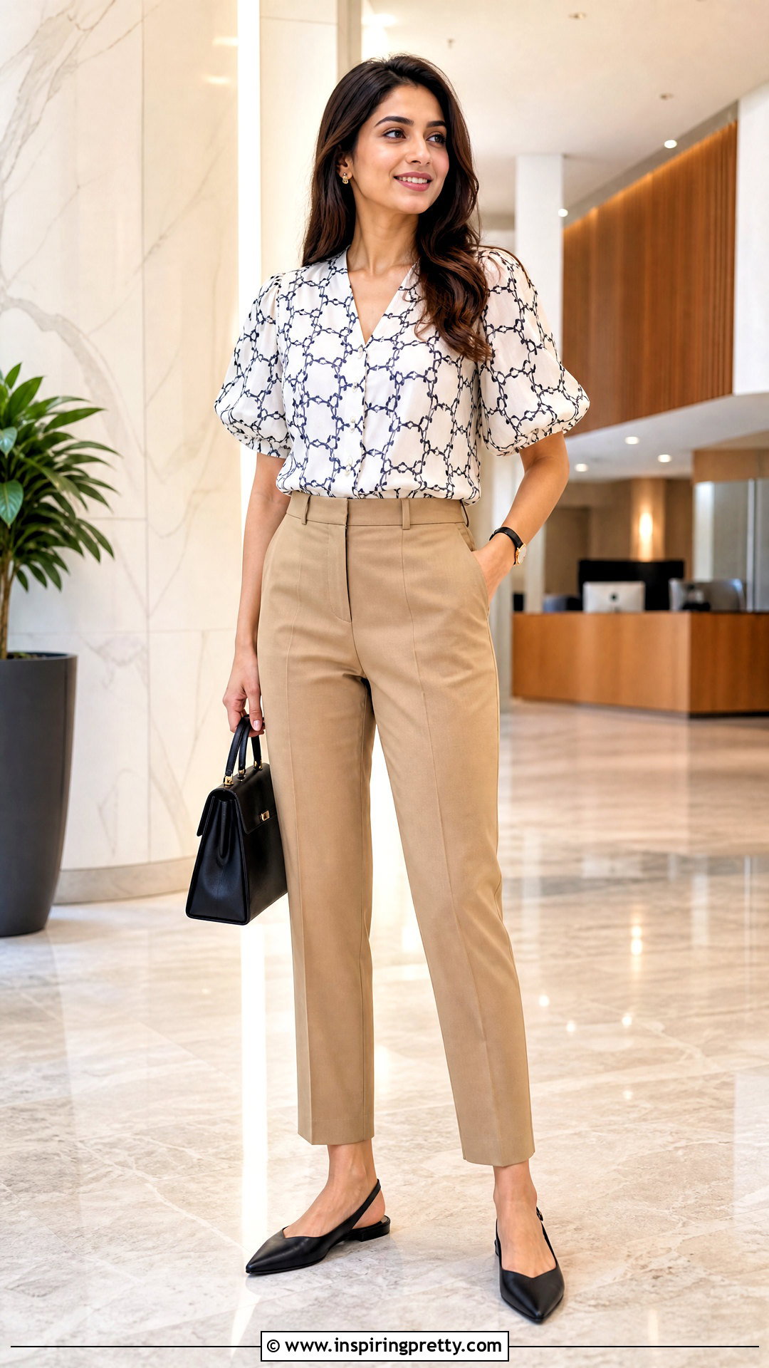Frame Puff Sleeve Top With Cropped Trousers - 20 Frame Puff Sleeve Top outfit ideas