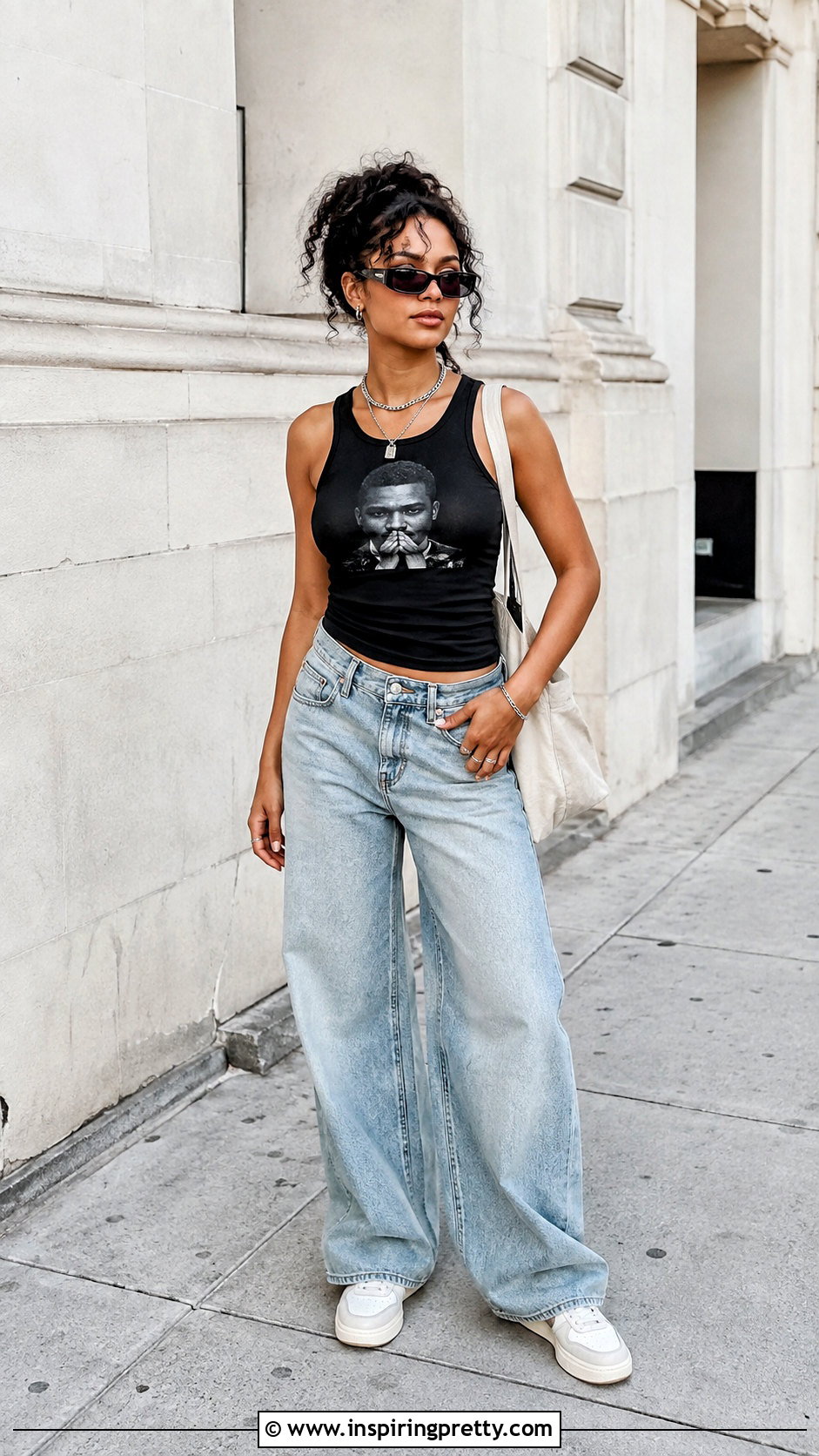 Frank Ocean Tank Top With Baggy Jeans - 25 Frank Ocean Tank Top outfit ideas