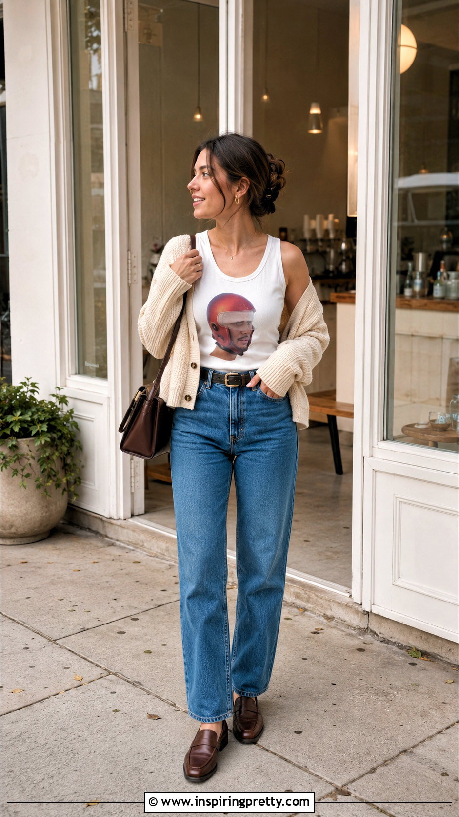 Frank Ocean Tank Top With Cardigan And Jeans - 25 Frank Ocean Tank Top outfit ideas