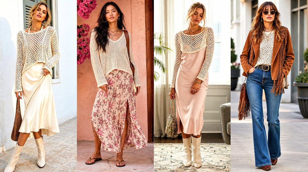 25 Free People Knit Top Outfit Ideas: Cozy Boho Looks to Try