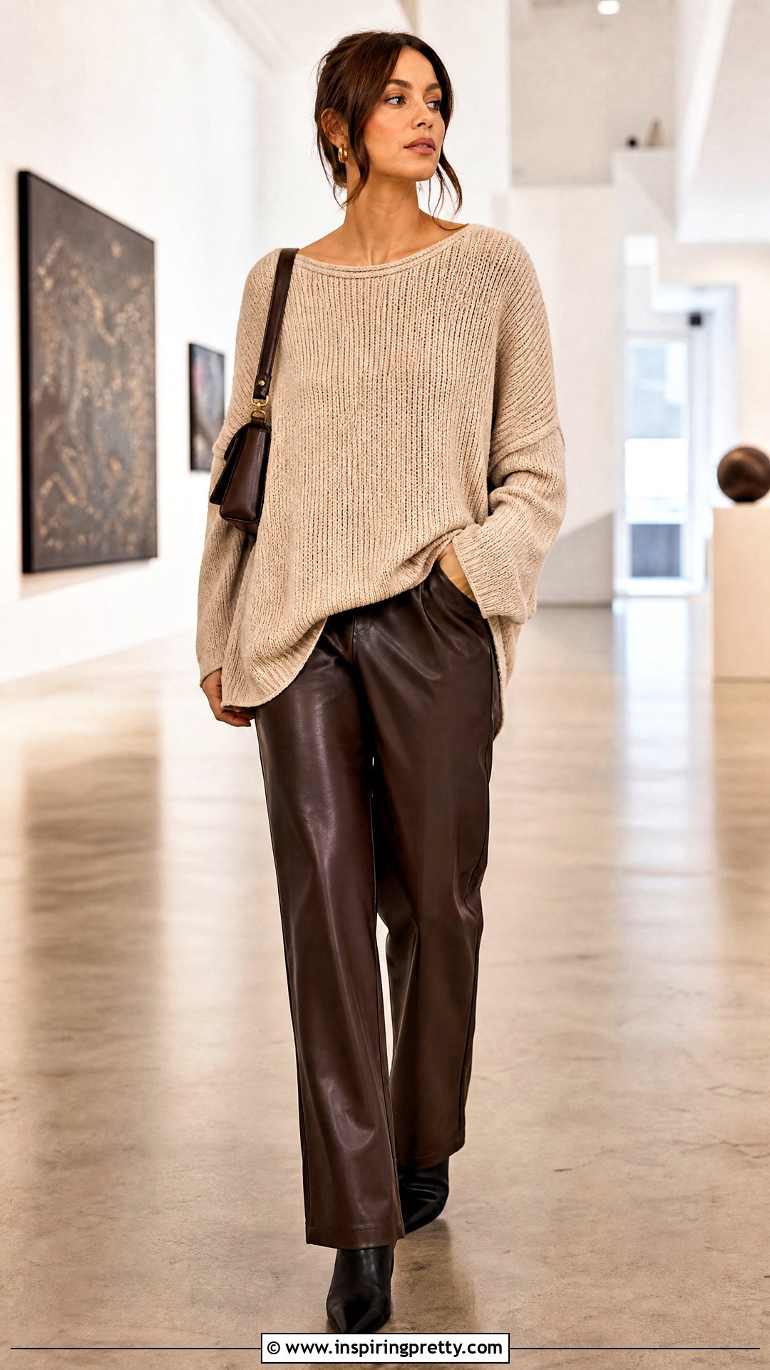 Free People Knit Top With Leather Pants - 25 free people knit top outfit ideas