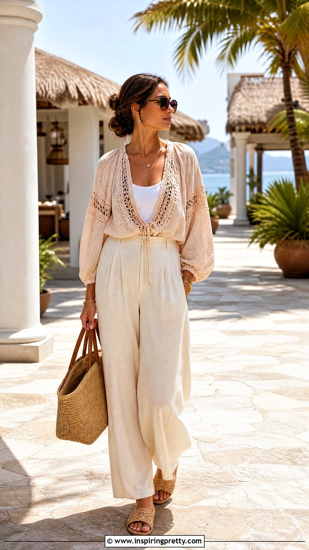 Free People Padma Top With Palazzo Pants - 20 Free People Padma Top outfit ideas
