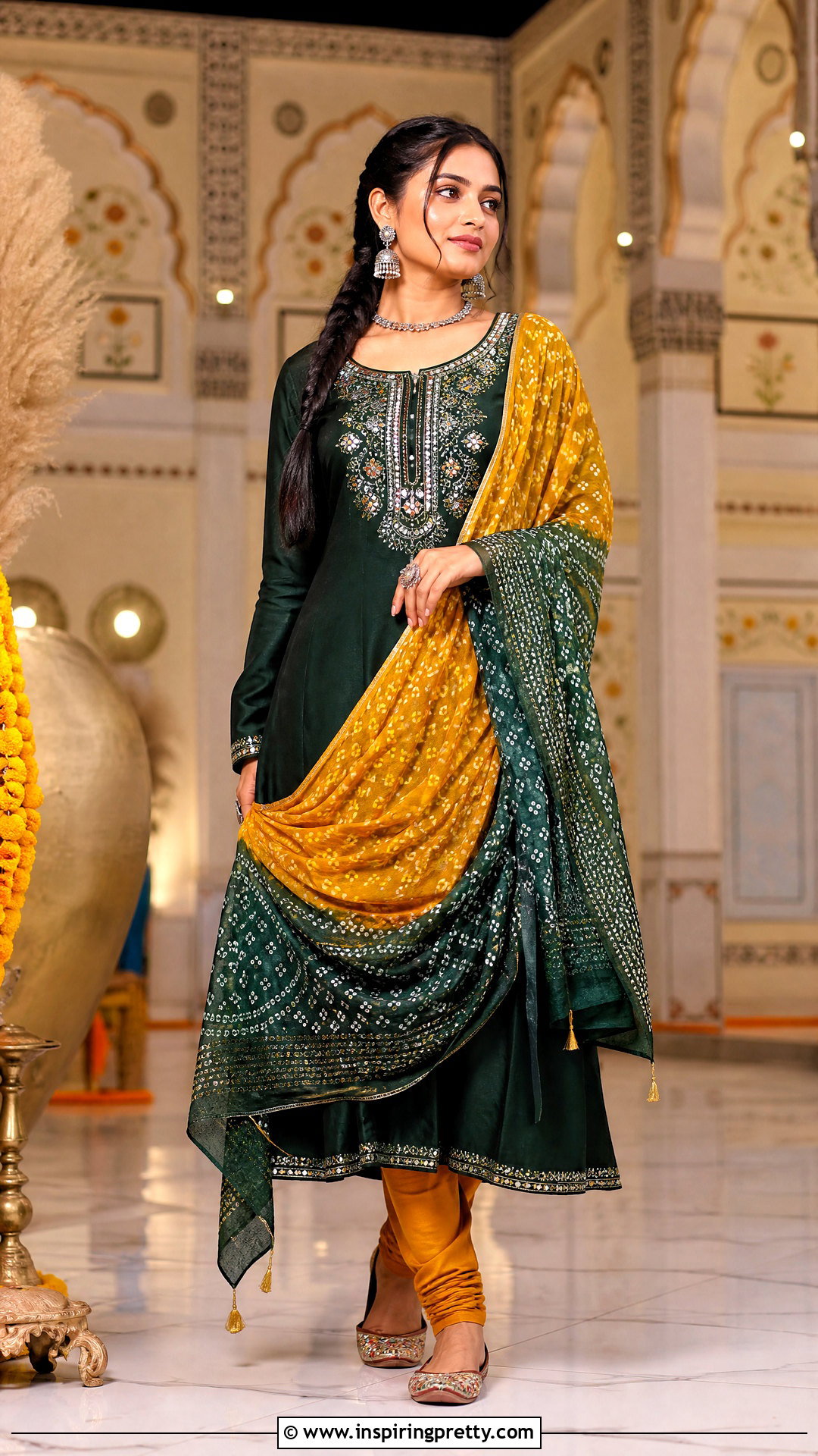 Full Sleeve Kediyu With Churidar - 50 Kediyu Top For Navratri outfit ideas