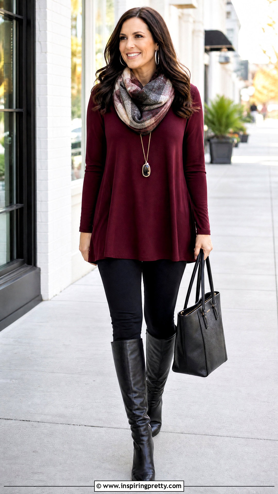 Full Sleeve Tunic Top With Leggings - 50 full sleeve tops for women
