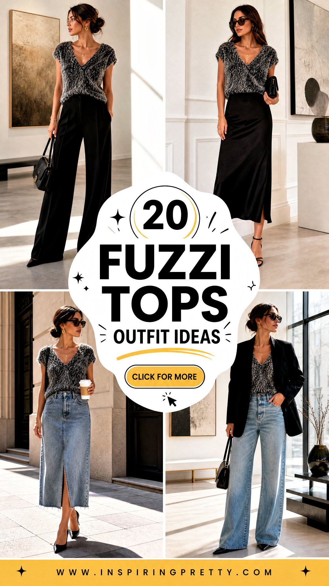 20 Fuzzi Tops Outfit Ideas for an Effortless Modern Style - 20 Fuzzi Tops Outfit Ideas for an Effortless Modern Style