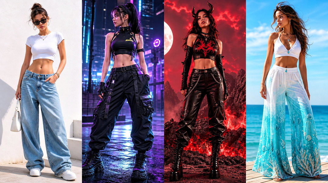 25 Gacha Life Crop Top Outfit Ideas for Creative Avatars