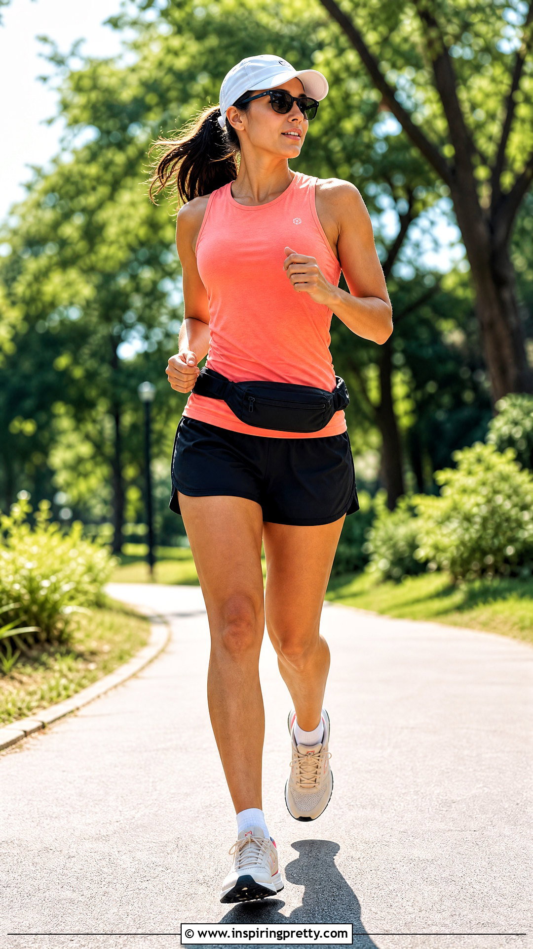 Gaiam Sleeveless Top With Running Shorts - 20 Gaiam Workout Tops outfit ideas