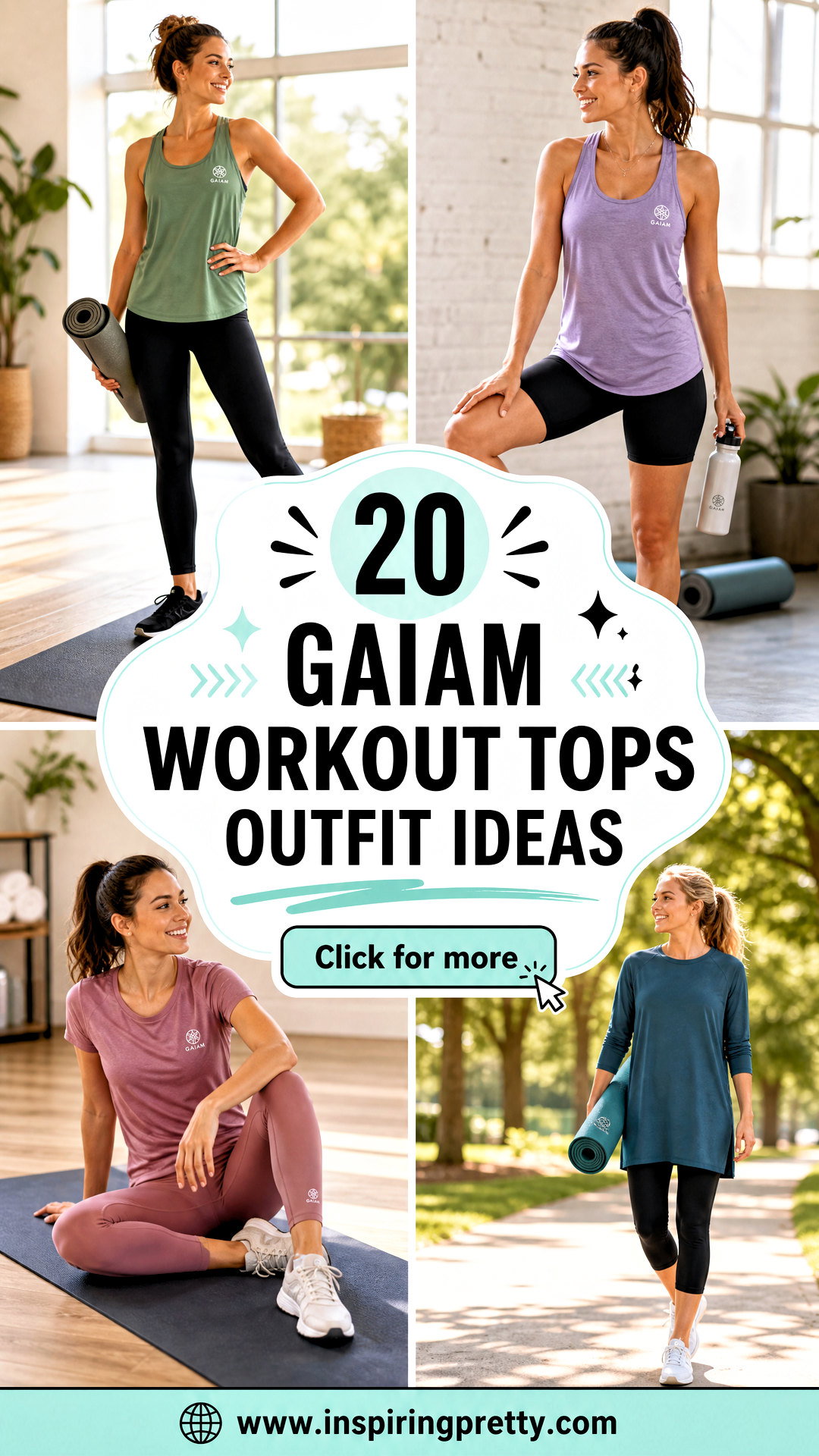 20 Gaiam Workout Tops Outfit Ideas for Stylish Active Days - 20 Gaiam Workout Tops Outfit Ideas for Stylish Active Days