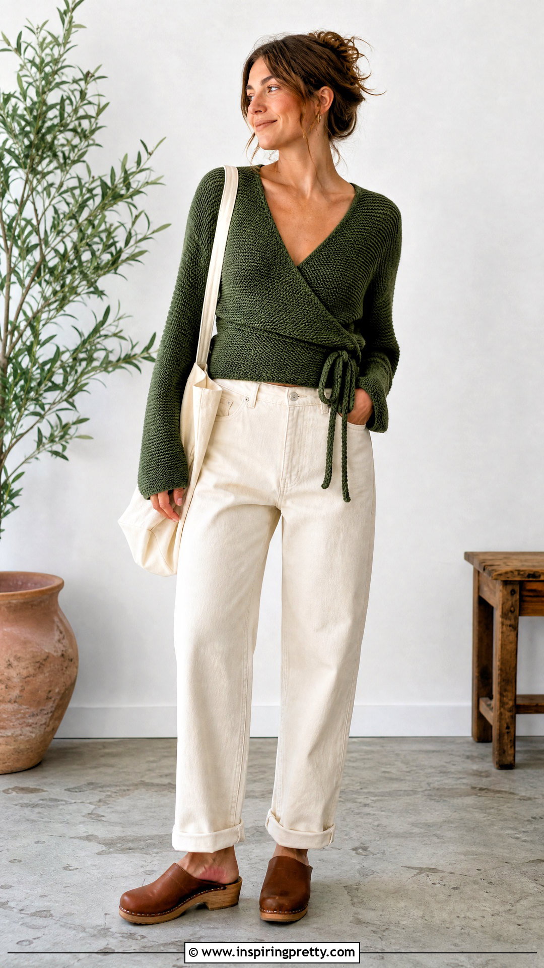 Garter Stitch Wrap Top - how to knit a wrap top (20 ways)