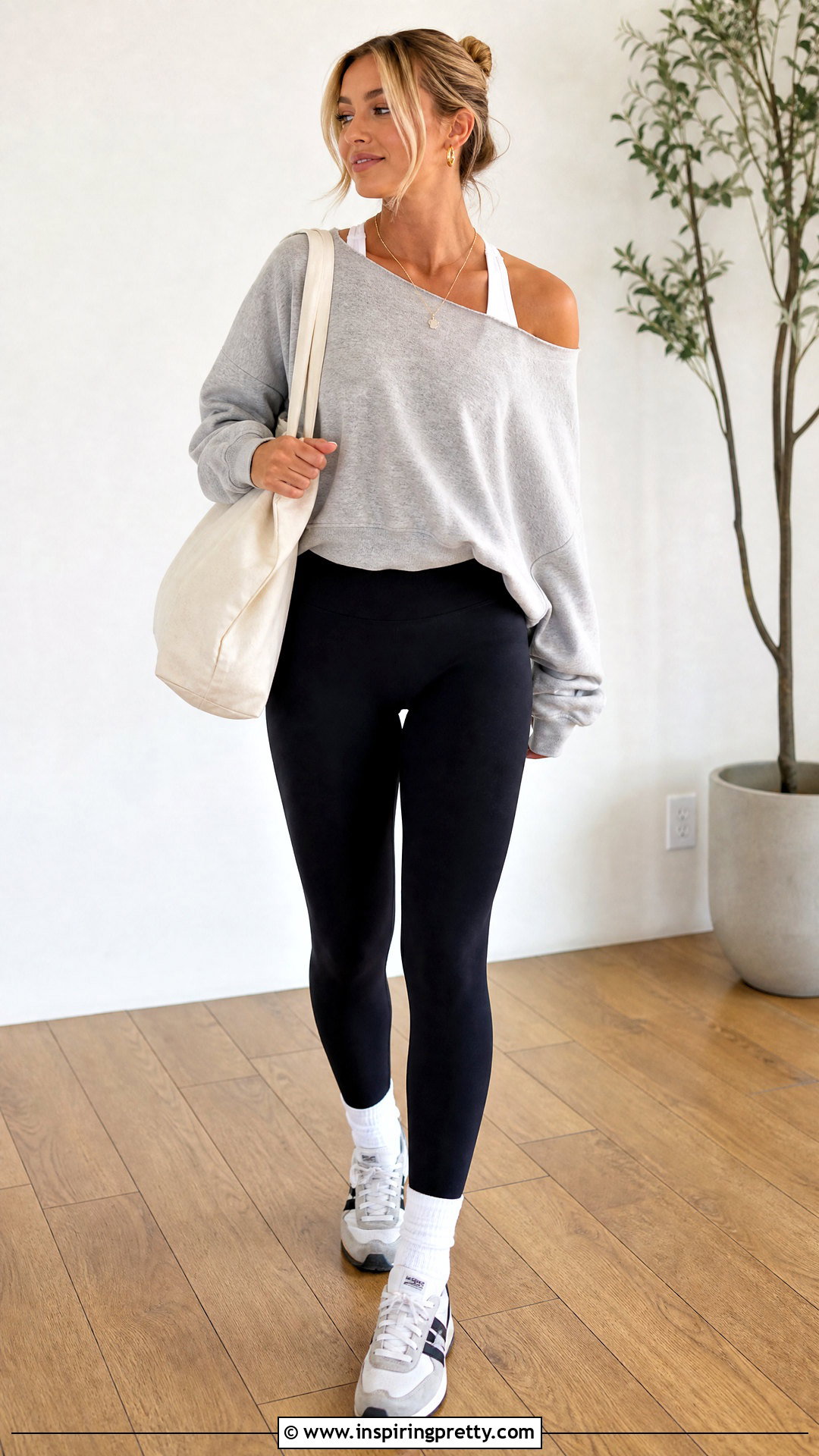 Gilly Hicks Off Shoulder Sweatshirt With Leggings - 25 Gilly Hicks Tops