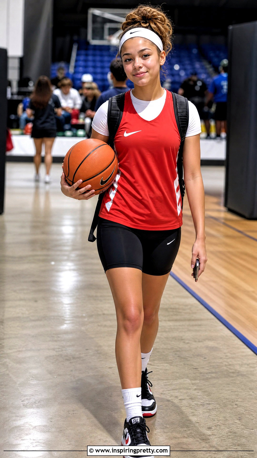 Girls Nike Basketball Jersey With Biker Shorts - 20 girls nike tops outfit ideas