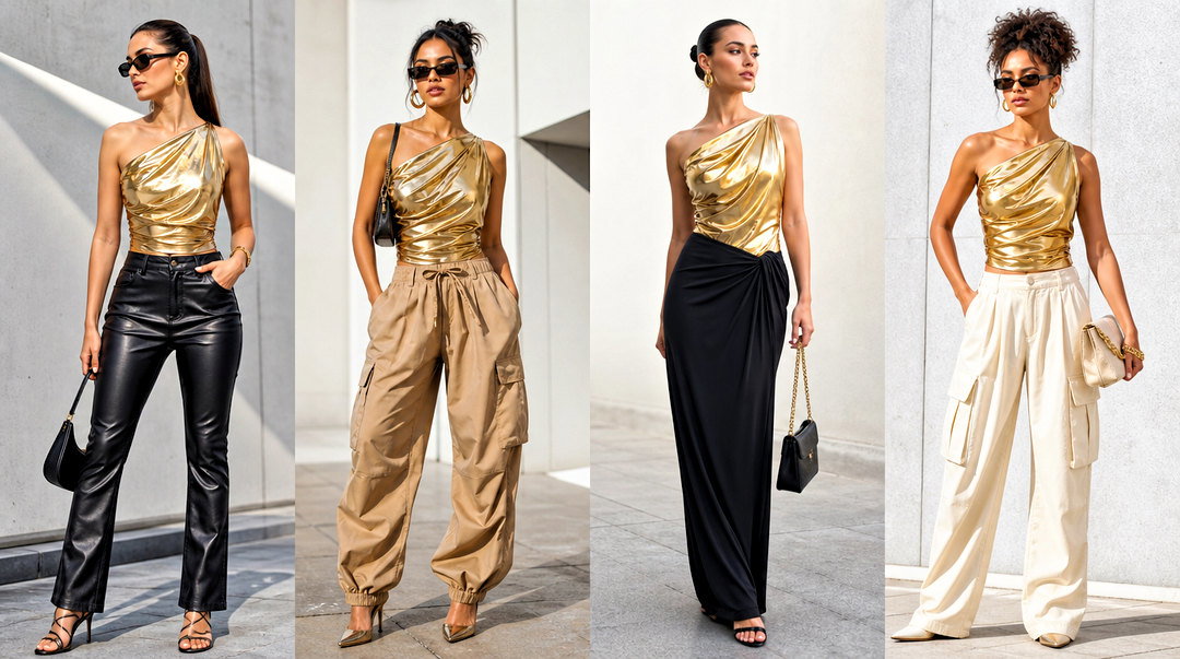 20 Go for Gold Urban Top Outfit Ideas: Street-Style Looks to Try