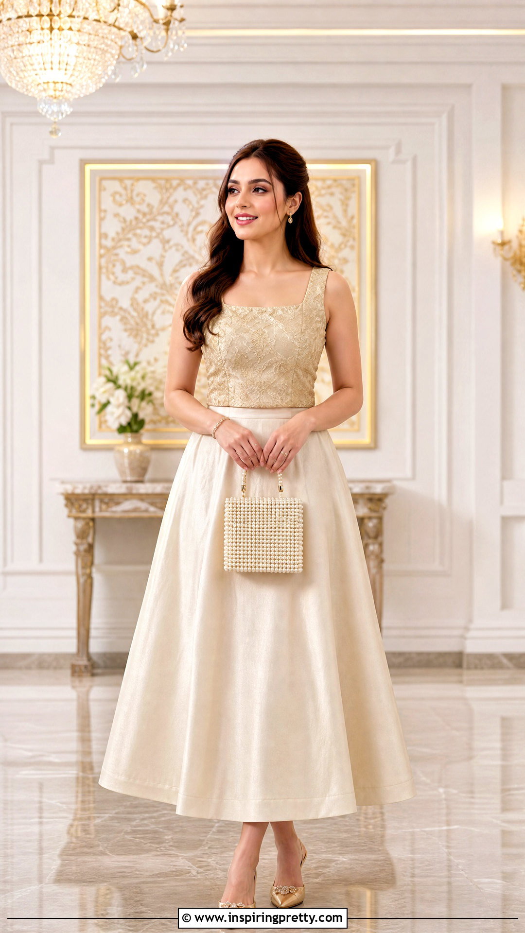 Gold Brocade Top Princess Aesthetic Outfit - 20 princess aesthetic outfits shirts & tops