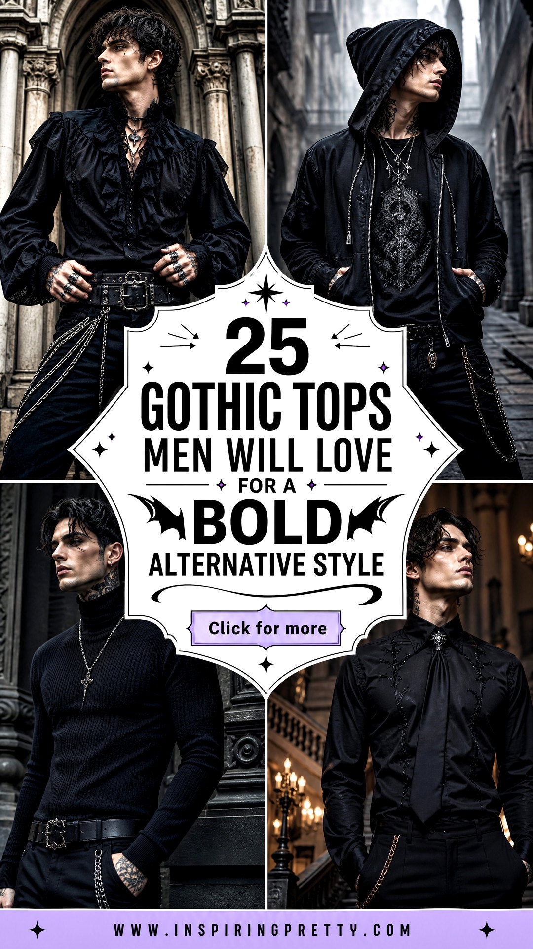 25 Gothic Tops Men Will Love for a Bold Alternative Style - 25 Gothic Tops Men Will Love for a Bold Alternative Style