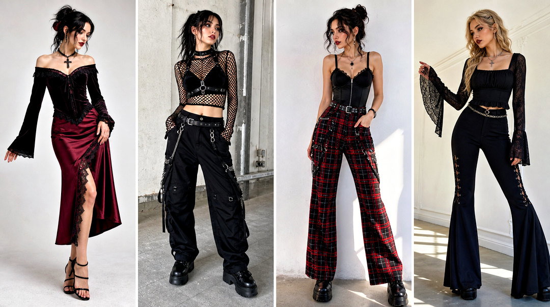 50 Gothic Tops Outfit Ideas for Dark, Dramatic Everyday Style