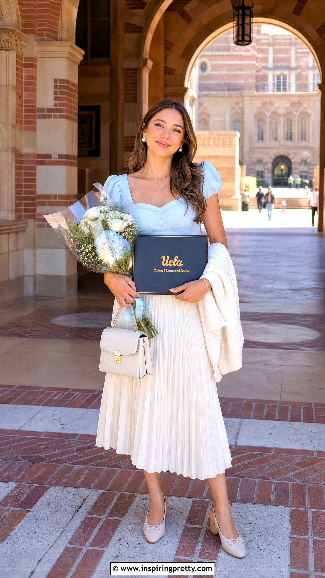 Graduation Cosette Top With Midi Skirt - 50 cosette tops outfit ideas