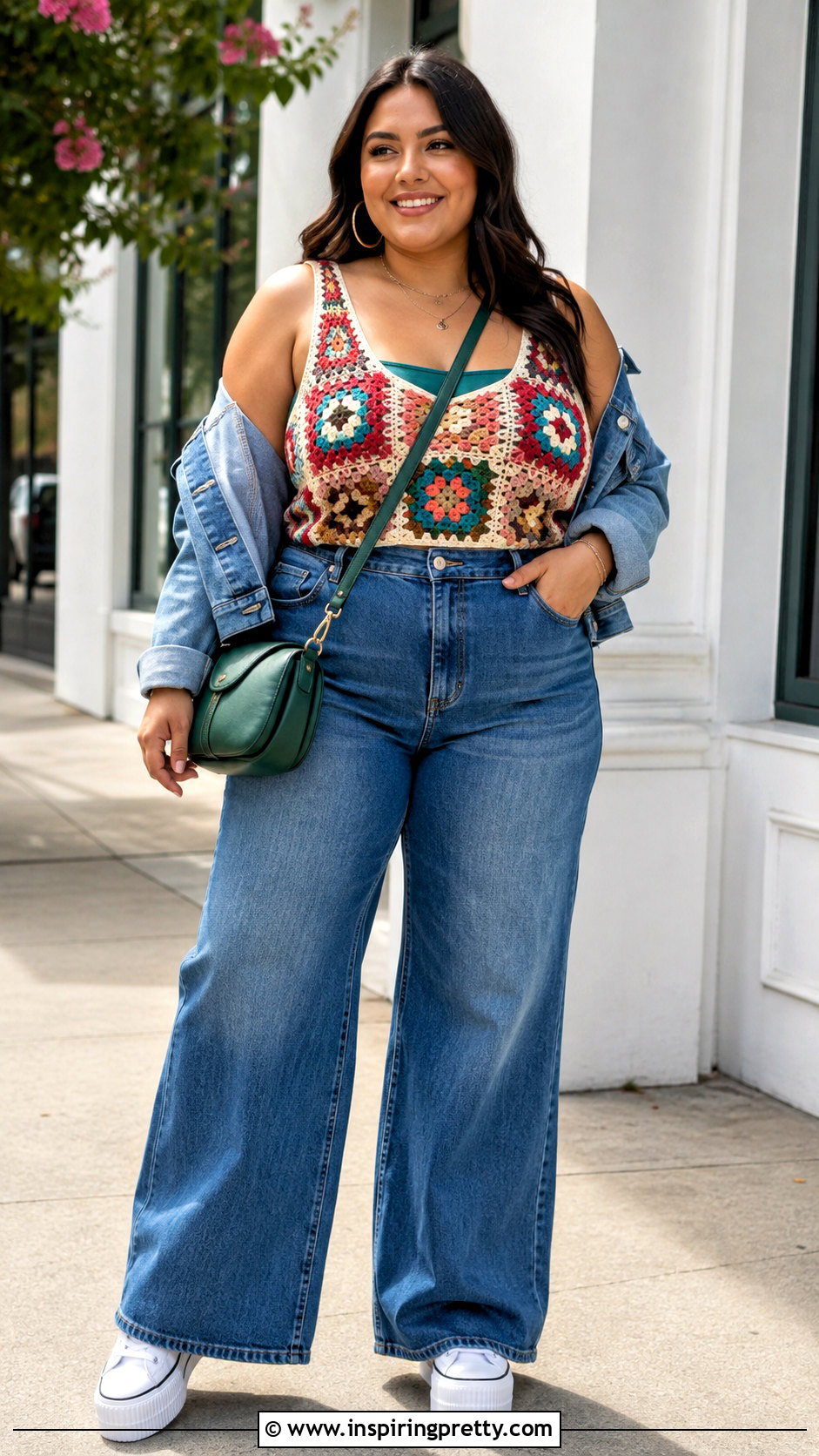 Granny Square Tank Top Plus Size Outfit - 50 granny square tank top outfit ideas