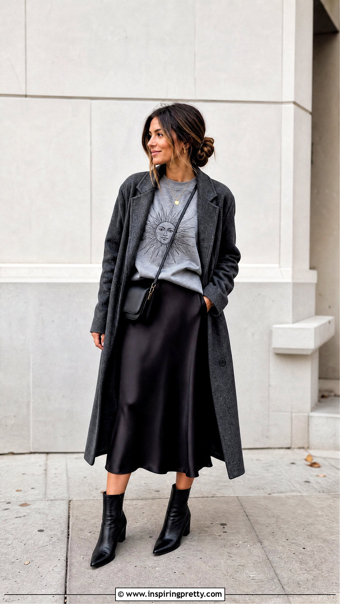 Graphic Sweatshirt Winter Outfit - 50 winter tops aesthetics