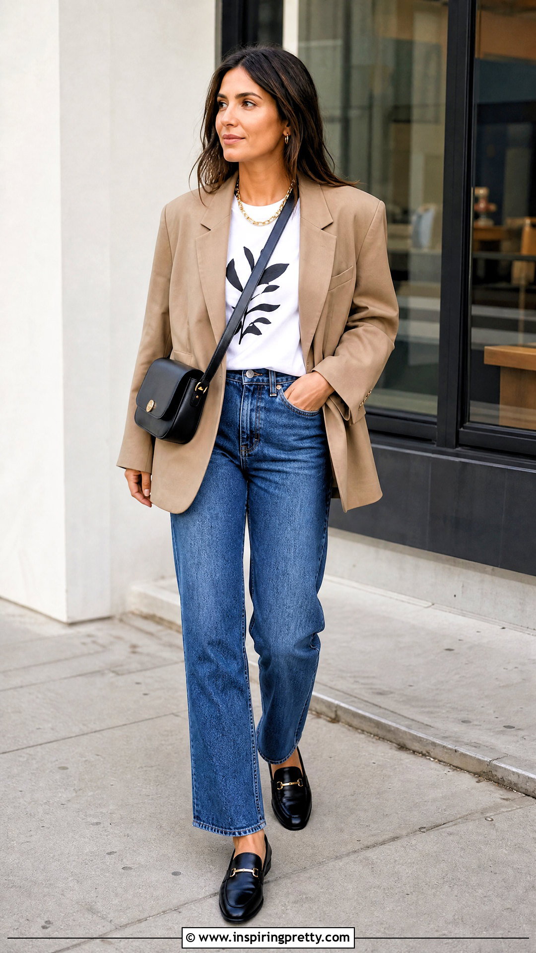 Graphic T Shirt With Blazer And Jeans - 50 top design