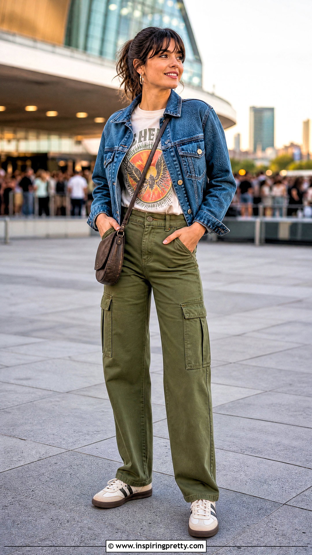 Graphic T Shirt With Cargo Pants - 50 tops to wear with cargo pants