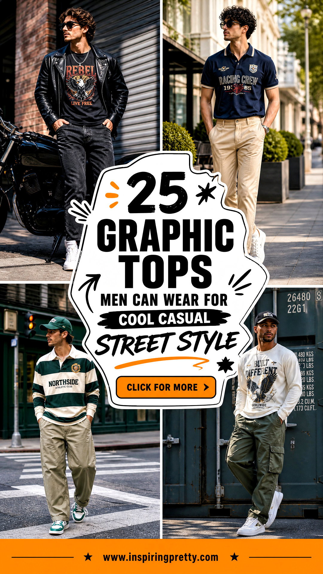 25 Graphic Tops Men Can Wear for Cool Casual Street Style - 25 Graphic Tops Men Can Wear for Cool Casual Street Style